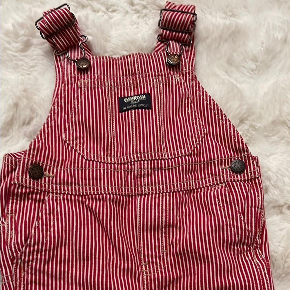 OshKosh B'gosh Red Overalls One Piece
